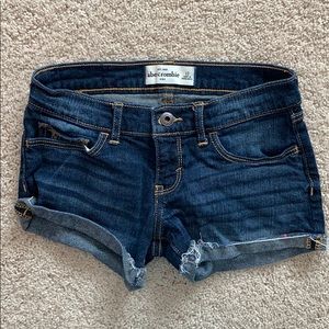Abercrombie Kids Dark denim shorts